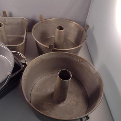 Collection of Cake and Bread Pans