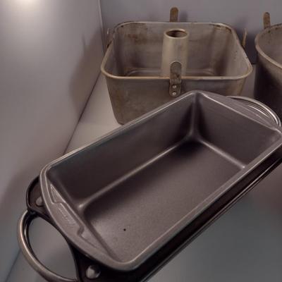 Collection of Cake and Bread Pans