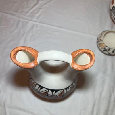 Pueblo Pottery - Wedding Vase Plus Adrian Trujillo Vase & More (LR-RG)