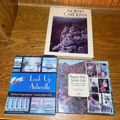 Local Interest Books - ‘Look Up Asheville’, Blue Ridge Parkway Guides & More (LR-RG)