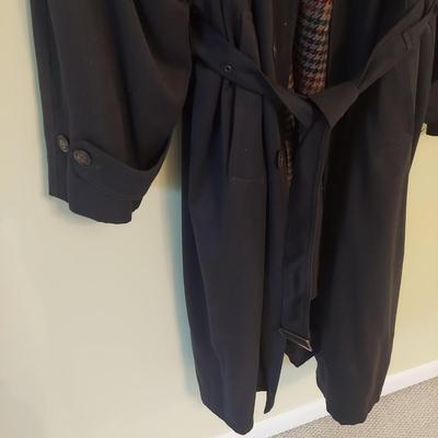 Men's Trench Coats and Leather Belts (B1-BBL)