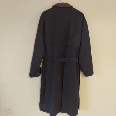 Men's Trench Coats and Leather Belts (B1-BBL)