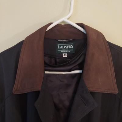 Men's Trench Coats and Leather Belts (B1-BBL)