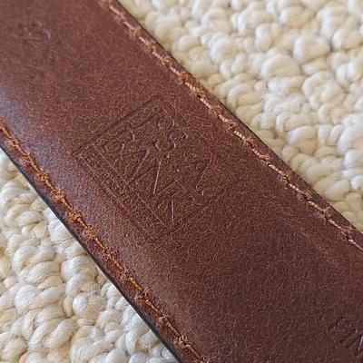 Men's Trench Coats and Leather Belts (B1-BBL)