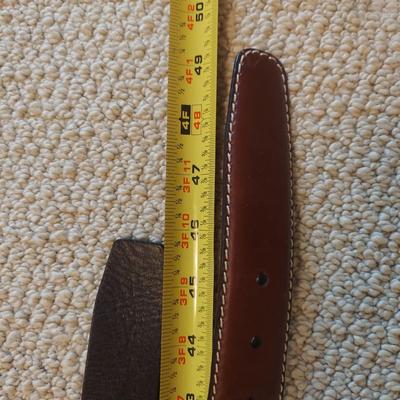 Men's Trench Coats and Leather Belts (B1-BBL)