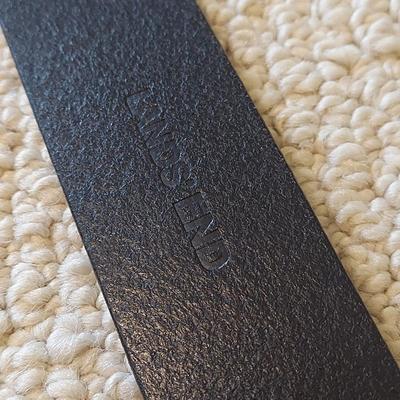 Men's Trench Coats and Leather Belts (B1-BBL)