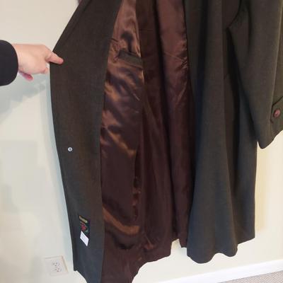 Men's Trench Coats and Leather Belts (B1-BBL)