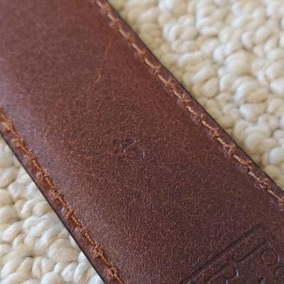 Men's Trench Coats and Leather Belts (B1-BBL)