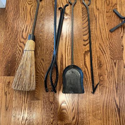 Forged Wrought Iron Fireplace Tools & More (LR-RG)