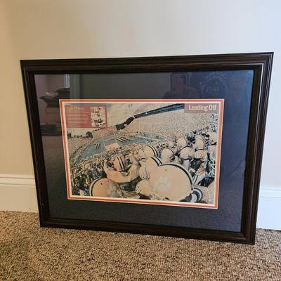 Clemson Memorabilia Includes Signed Football (BD-DW)