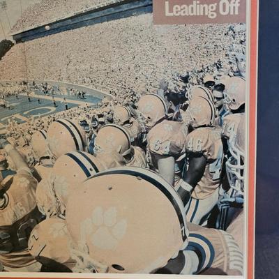 Clemson Memorabilia Includes Signed Football (BD-DW)
