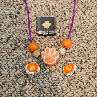 Clemson Memorabilia Includes Signed Football (BD-DW)