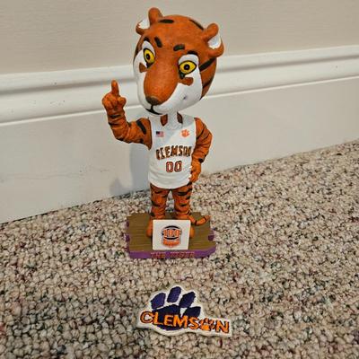 Clemson Memorabilia Includes Signed Football (BD-DW)