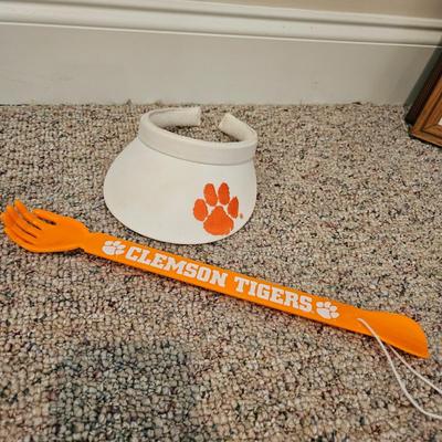 Clemson Memorabilia Includes Signed Football (BD-DW)
