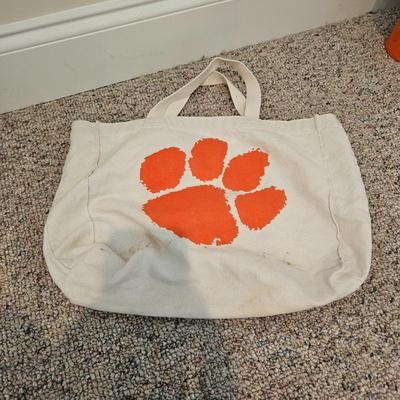 Clemson Memorabilia Includes Signed Football (BD-DW)