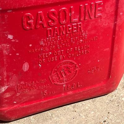 Eight (8) Gasoline Cans