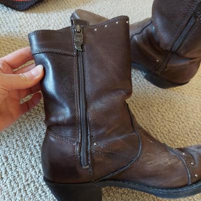 Women's Harley Davidson Coat, Boots and More (B1-BBL)