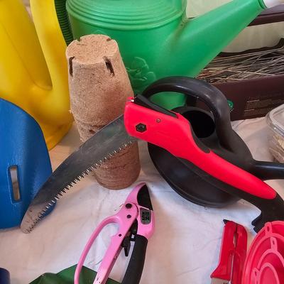 Assorted Garden Hand Tools & Accessories (G-JS)