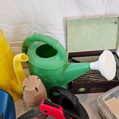 Assorted Garden Hand Tools & Accessories (G-JS)