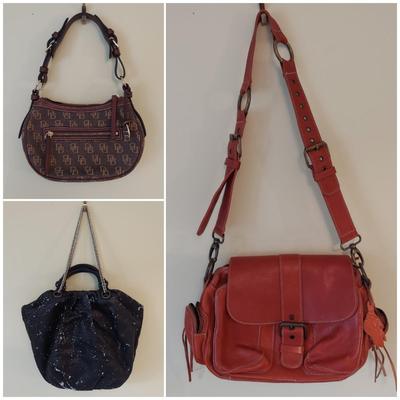 Leather Purses and More - Dooney & Bourke, Baggallini etc (B1-BBL)