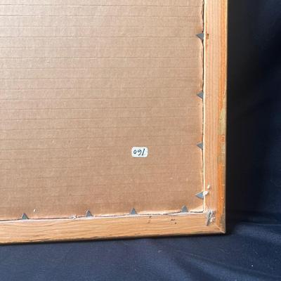 L. Mariae Signed German Etching (UB3-DZ)