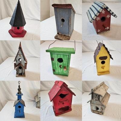 Collection of Birdhouses (G-JS)