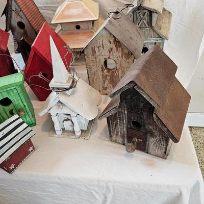 Collection of Birdhouses (G-JS)