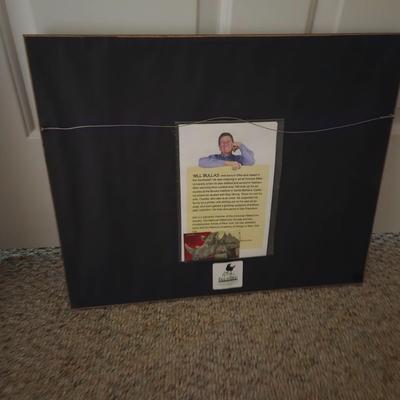 Pair of Framed and Signed Sports Lithographs by Will Bullas (BD-DW)