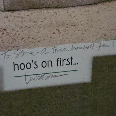 Pair of Framed and Signed Sports Lithographs by Will Bullas (BD-DW)