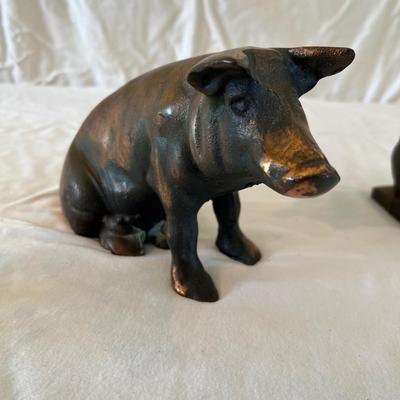 Chicago Stockyards Cast Iron Pig & More (LR-RG)