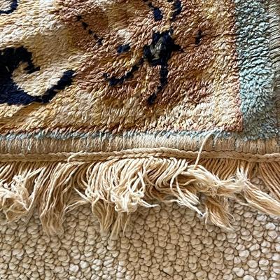 Pale Blue Small Area Rug (LR-RG)