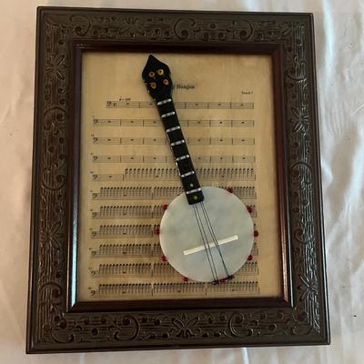 Diane Bartlett Dueling Banjos Fused Glass (BS-MG)