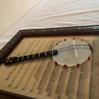 Diane Bartlett Dueling Banjos Fused Glass (BS-MG)