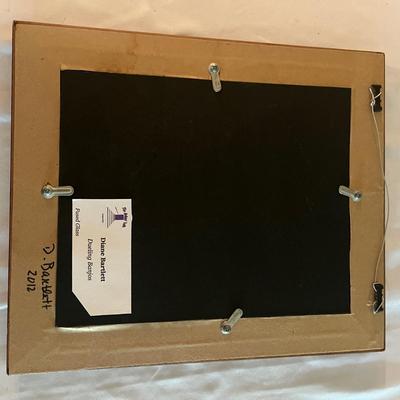 Diane Bartlett Dueling Banjos Fused Glass (BS-MG)