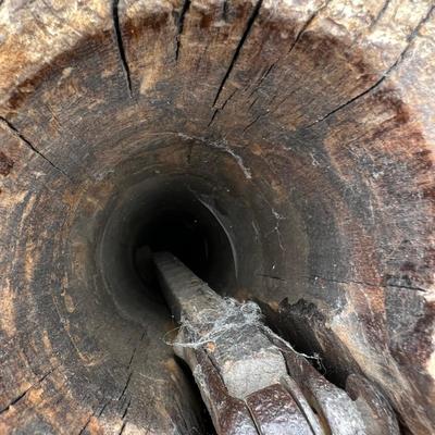 Antique Farm Well/Wooden Pump (LR-RG)