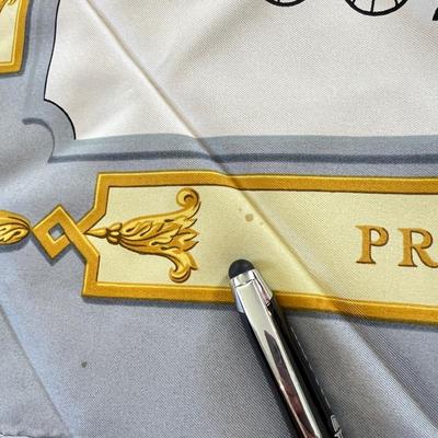 Hermes 34" Square Silk Scarf