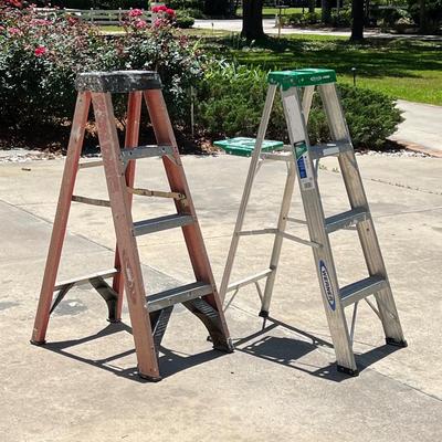 WERNER ~ Pair (2) 4Ft Ladders