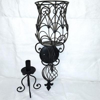 METAL CANDLE HOLDERS