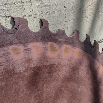 Large Vintage Sawmill Blade 56" (MB)