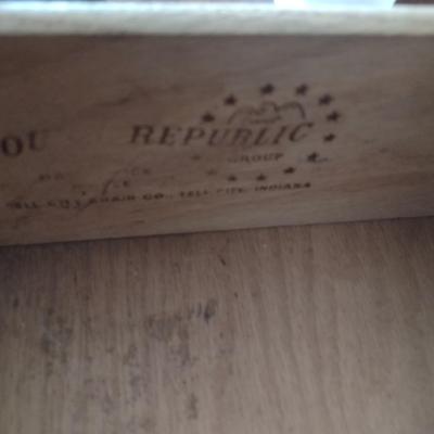 Solid Wood 2-Piece Buffet Hutch by Tell City Chair Co.