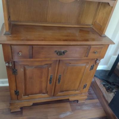 Solid Wood 2-Piece Buffet Hutch by Tell City Chair Co.
