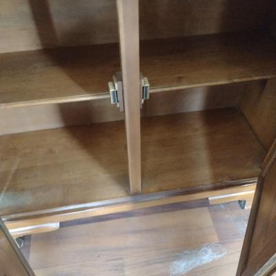 Solid Wood 2-Piece Buffet Hutch by Tell City Chair Co.