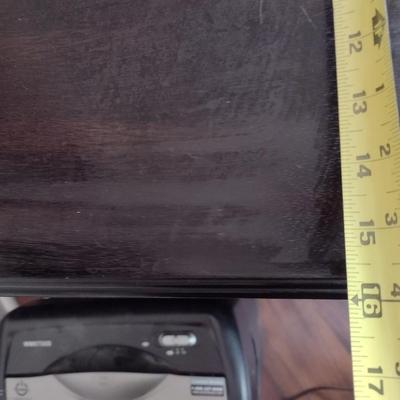 Wood Finish Side Table (T)