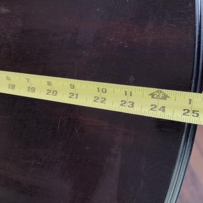 Wood Finish Side Table (T)