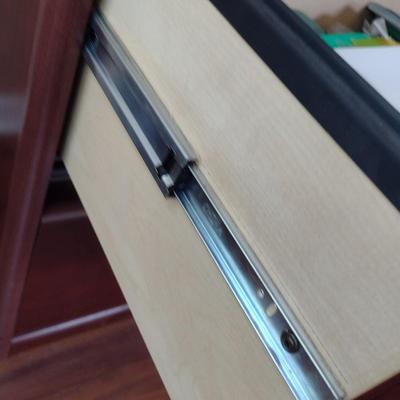 Wood Finish Double Drawer Office Filing Cabinet (T)