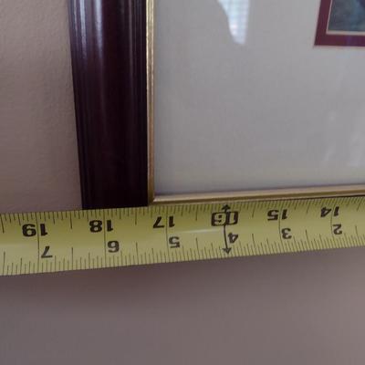 Framed Art Print 'Thirteenth Hole at Augusta" (T)