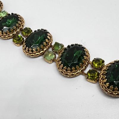 Vintage Signed Regency Rhinestone Bracelet