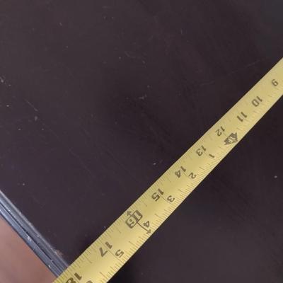 Contemporary Media Console with Storage (T)