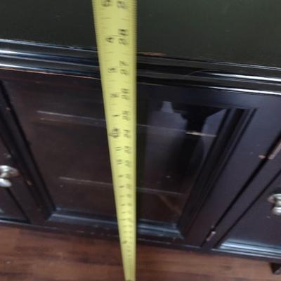 Contemporary Media Console with Storage (T)