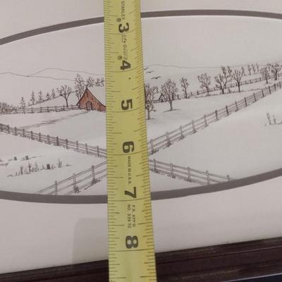 Framed Art Print by Harold Simons (T)